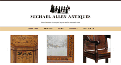 Desktop Screenshot of michaelallenantiques.com