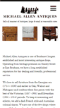 Mobile Screenshot of michaelallenantiques.com